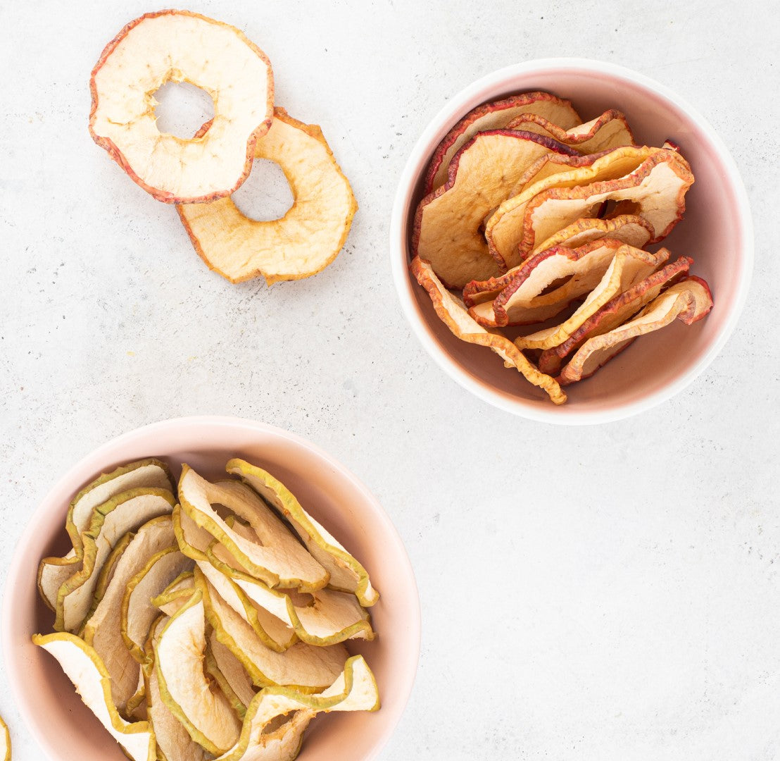 تفاح أحمر مجفف