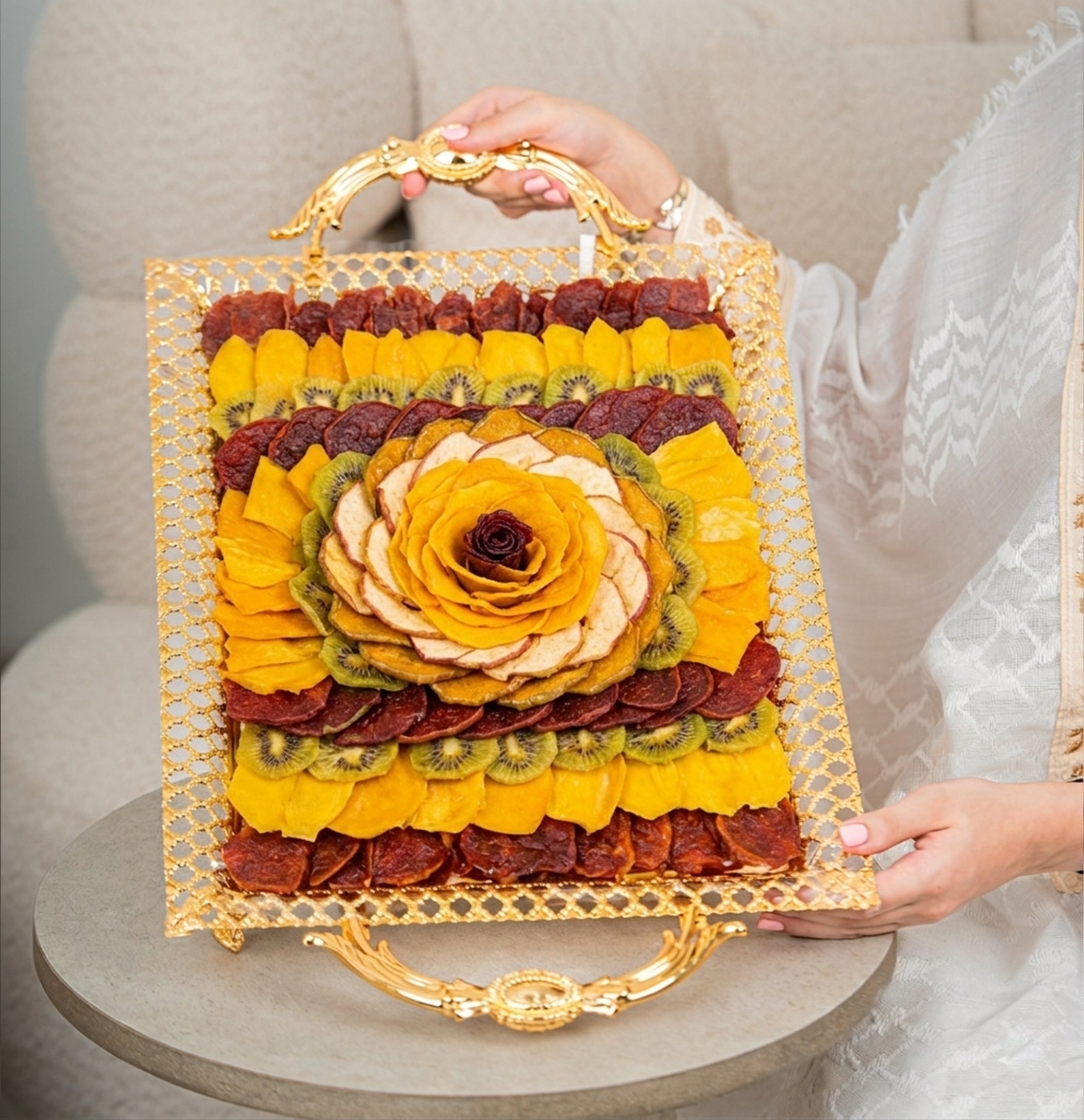 Eid Plate Gold