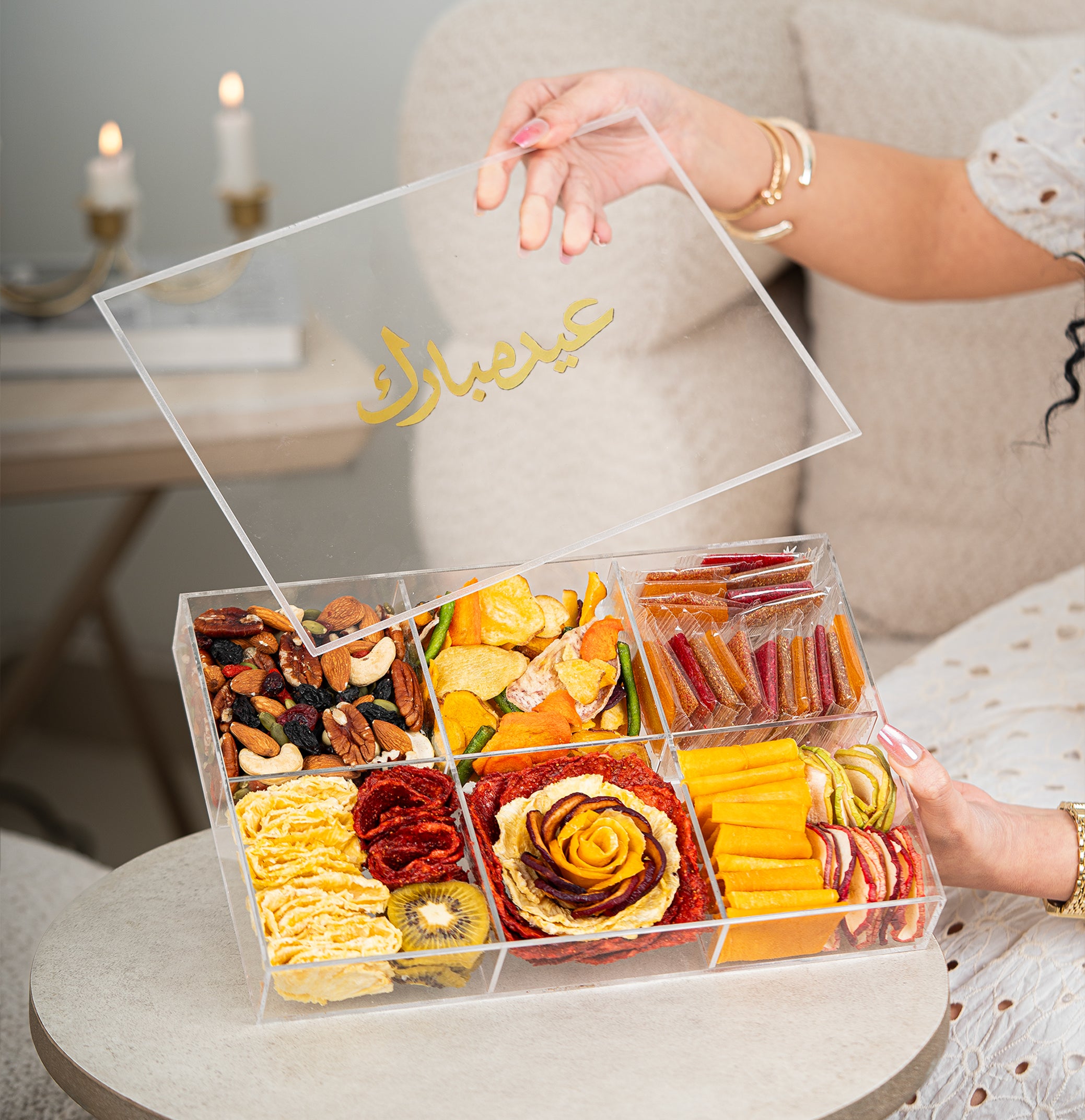 أكريلك العيد مستطيل مشكل