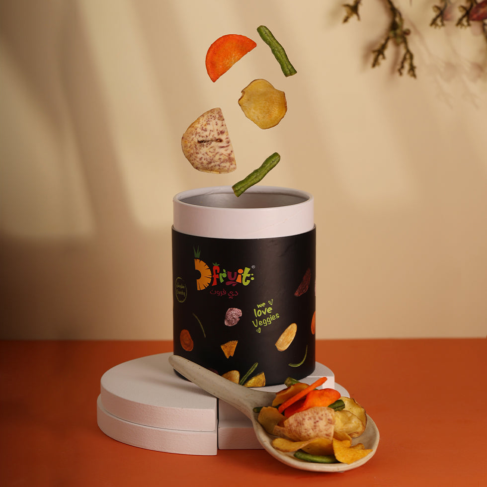 خضار مجفف مقرمش