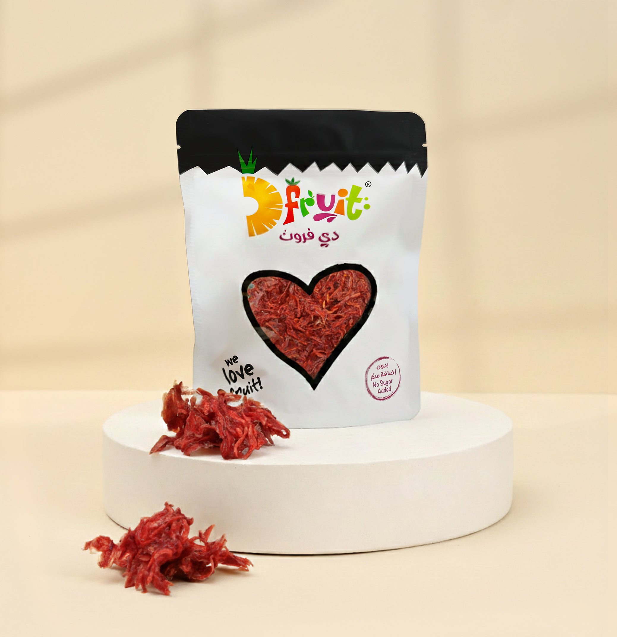 مشبك أحمر مجفف