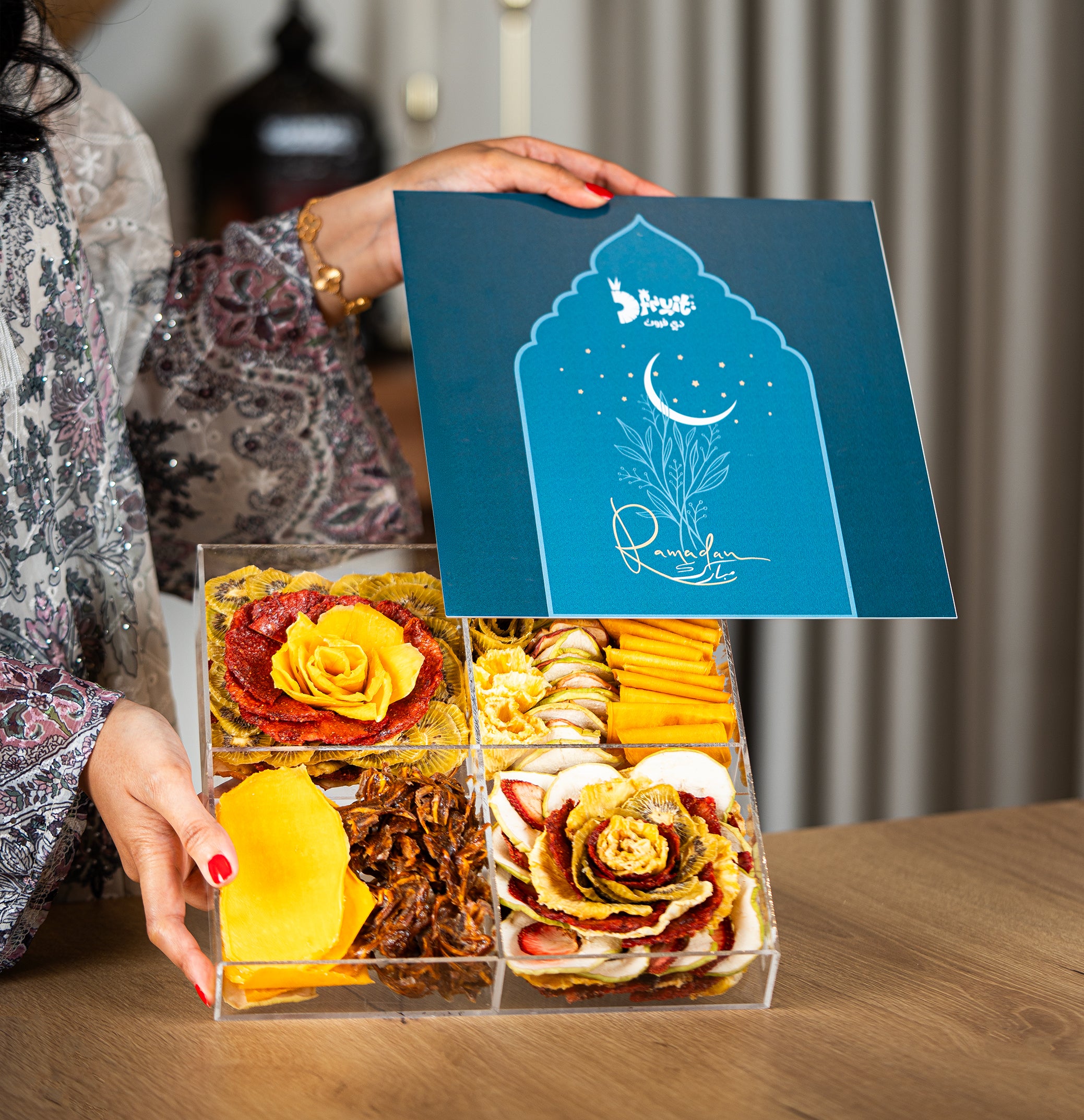 أكريلك فواكه أزرق