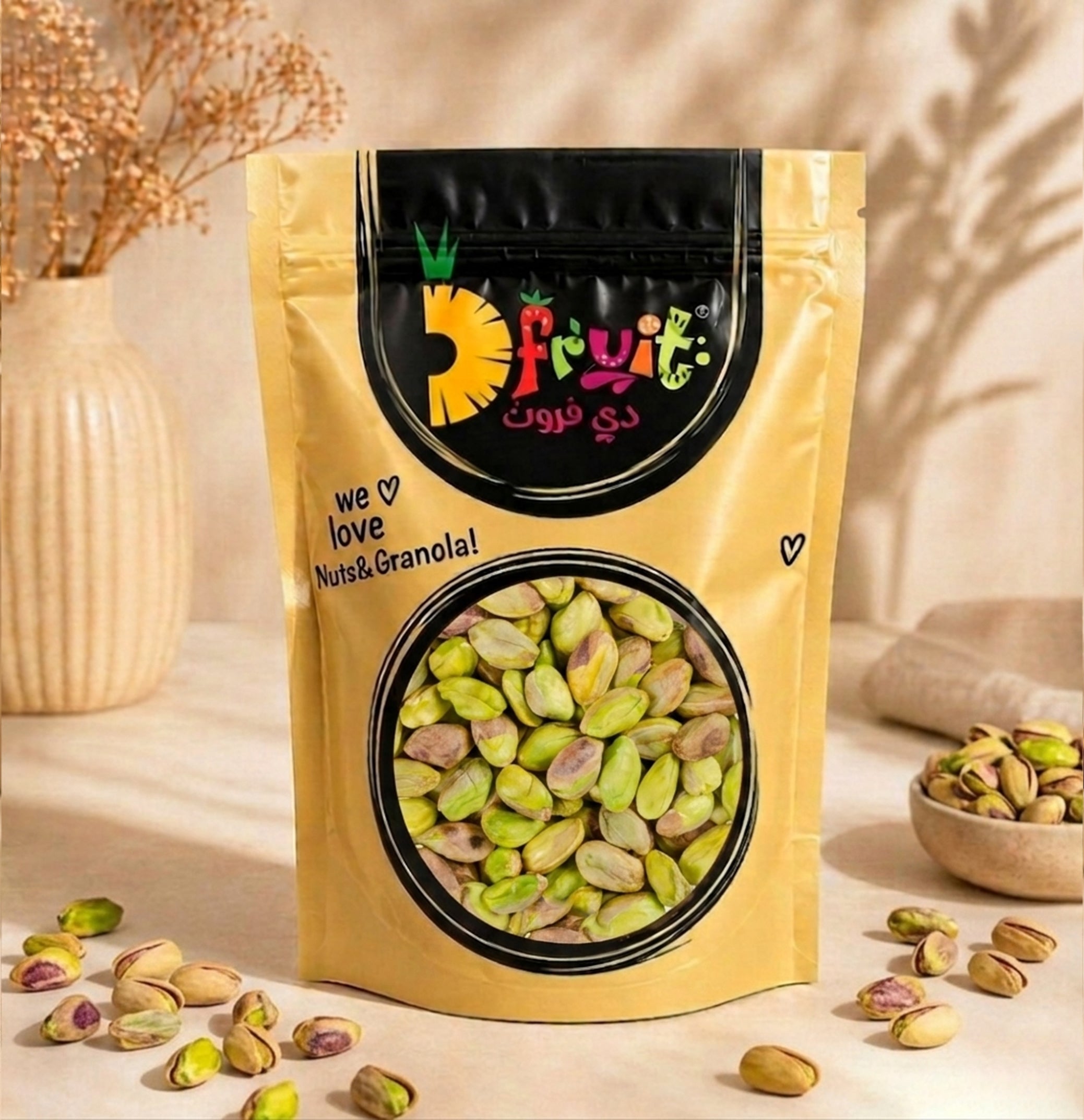 فستق بدون قشر