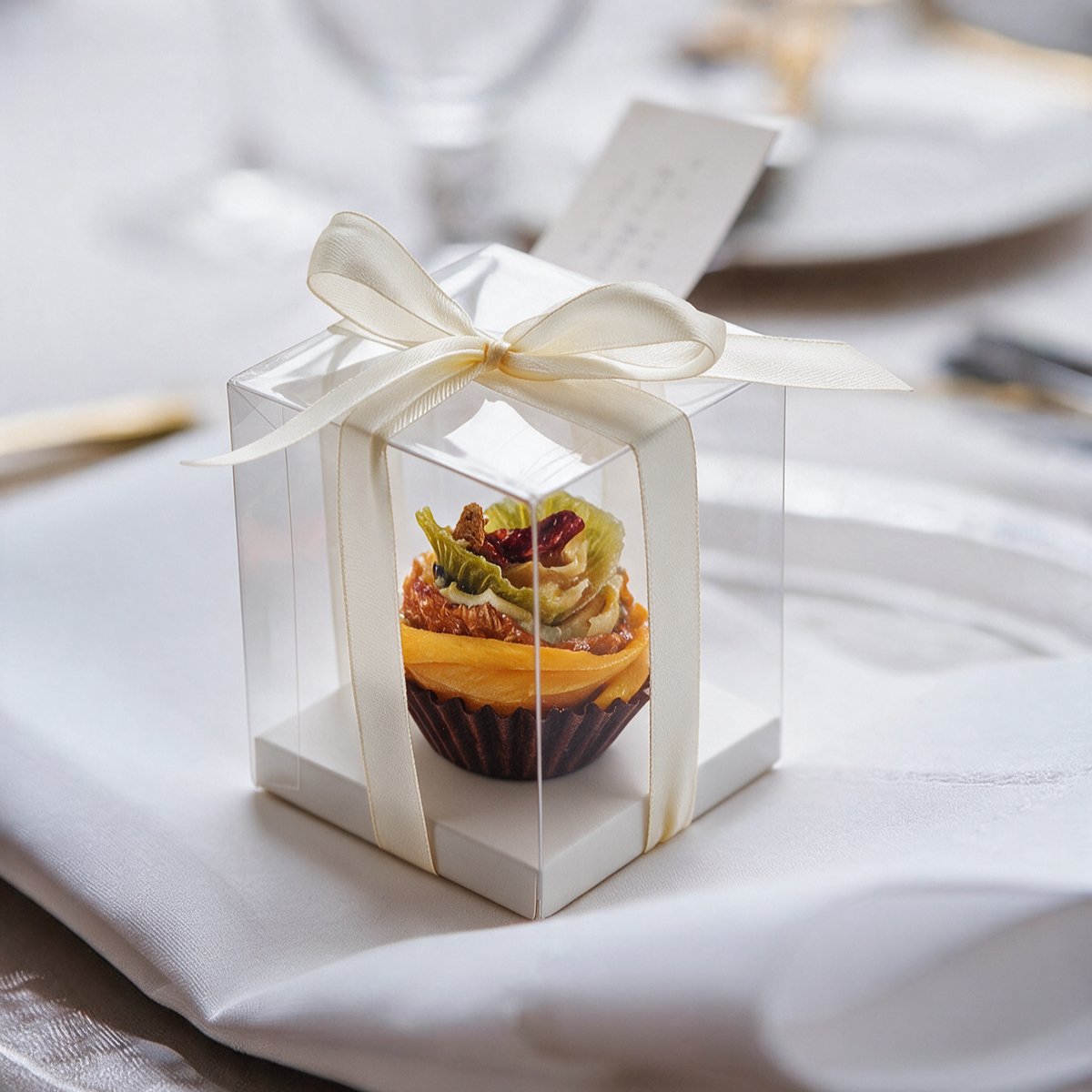 Fruit cup in box