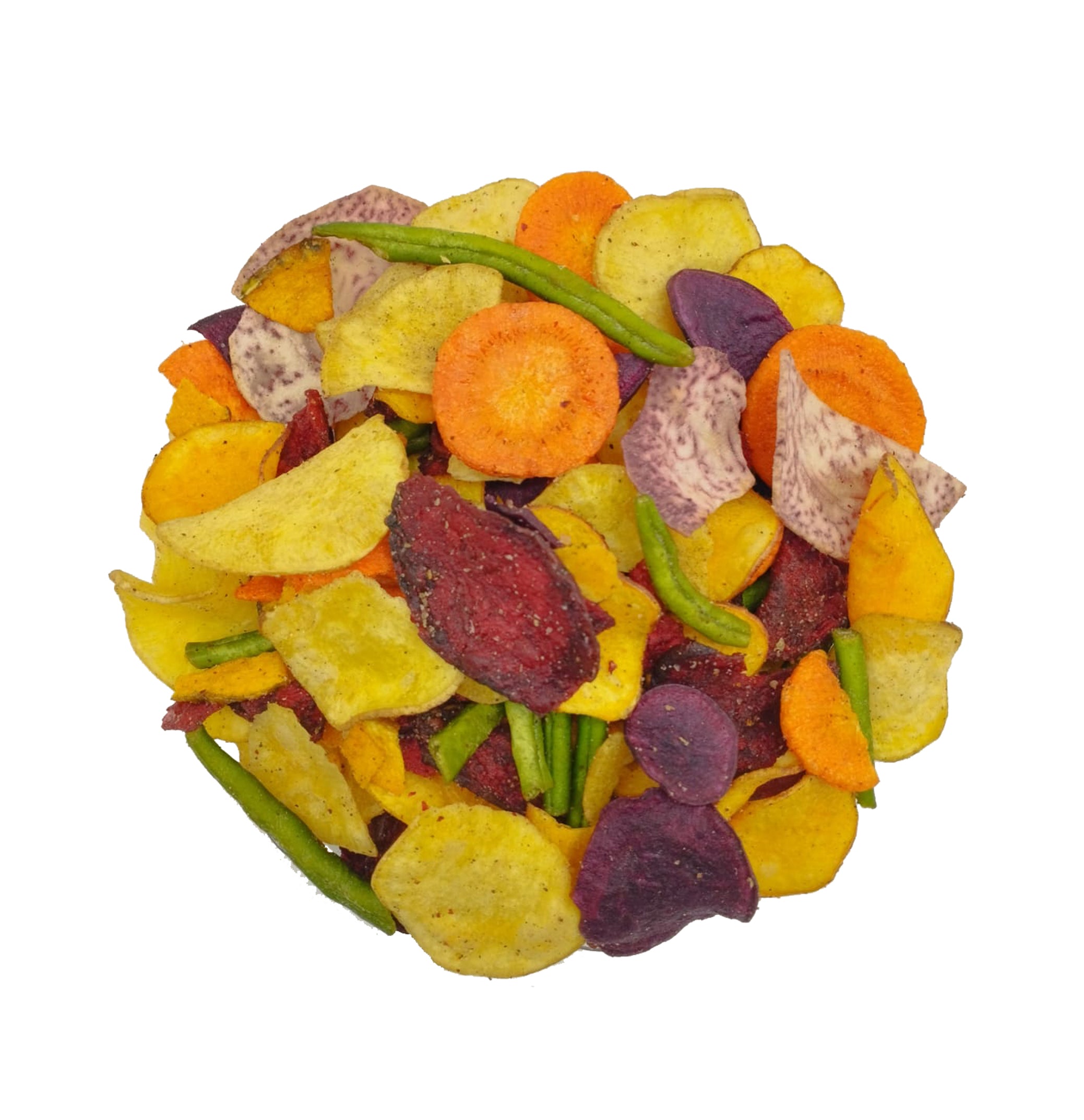 خضار مقرمش بالفلفل والليمون